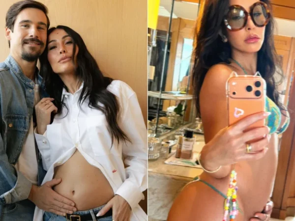 Sabrina Sato exibe barrigão de biquíni e encanta fãs
