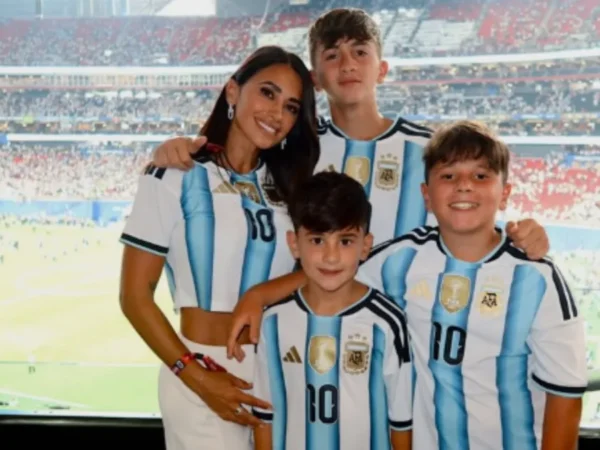 Antonela celebra Argentina na final: "Vamos lá!