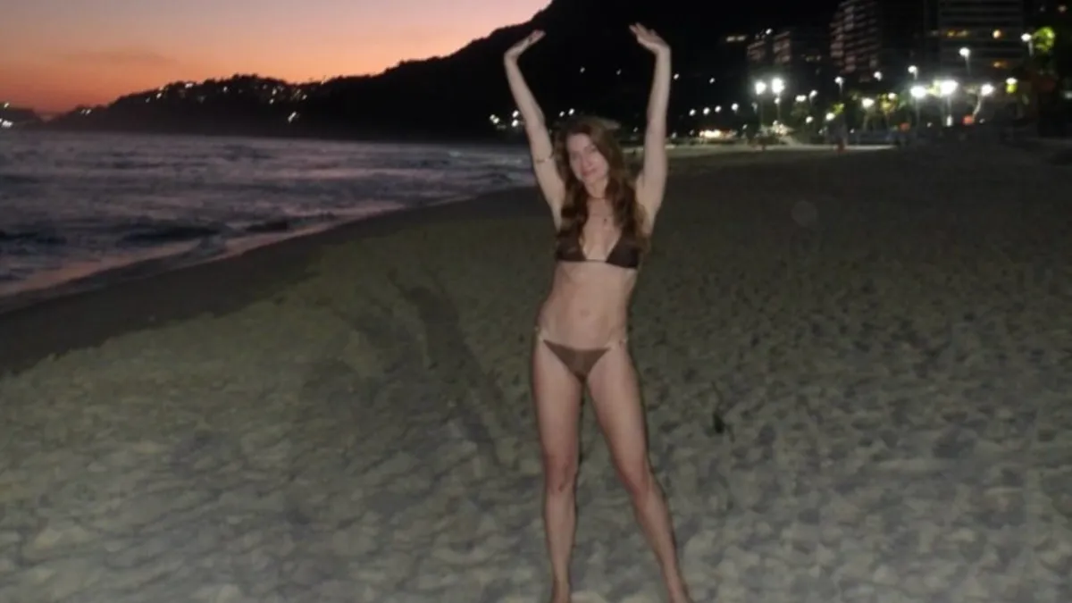 Leticia Spiller celebra Espanha na Copa: 'Deu praia e sol