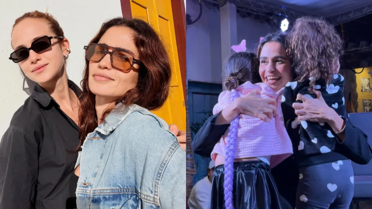 Nanda Costa surge com Emilie Rey e filhas em viagem a Paraty