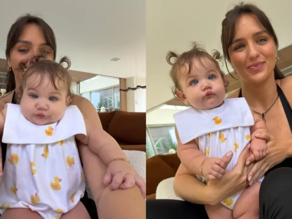 Rafa Kalimann compartilha novos cliques com Zuza e fãs apontam: 'Mini Rafa