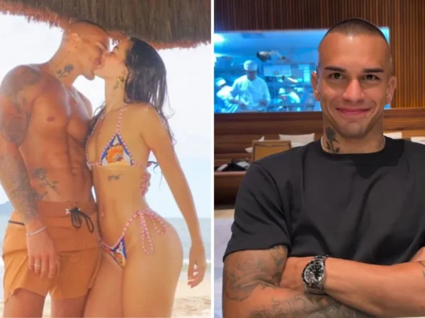 Mel Maia filma namorado lutador e se declara: "faz meu tipo