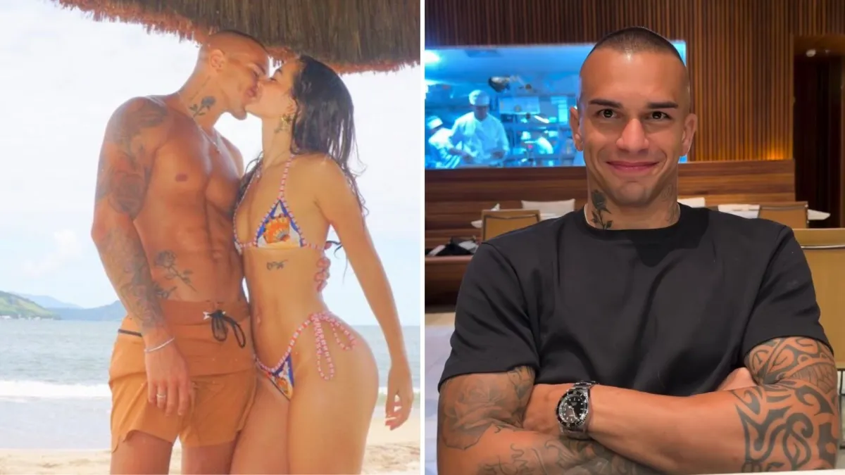 Mel Maia filma namorado lutador e se declara: "faz meu tipo