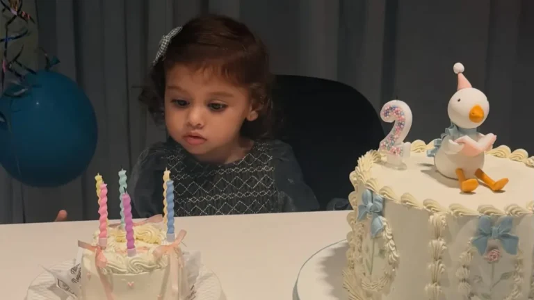Amanda Kimberlly celebra aniversário intimista de Helena após festão de Bruna Biancardi