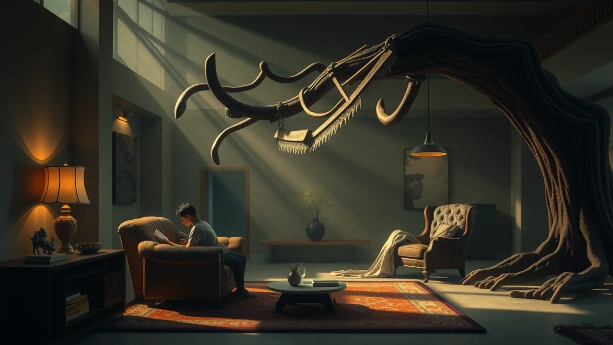 Os elementos visuais que aparecem em todo filme de Burton