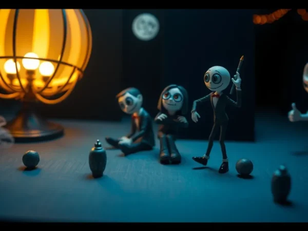 Por que o stop motion combina com o estilo de Tim Burton