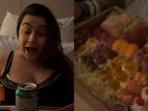 Lauana Prado celebra volta ao sushi após 9 meses de restrição