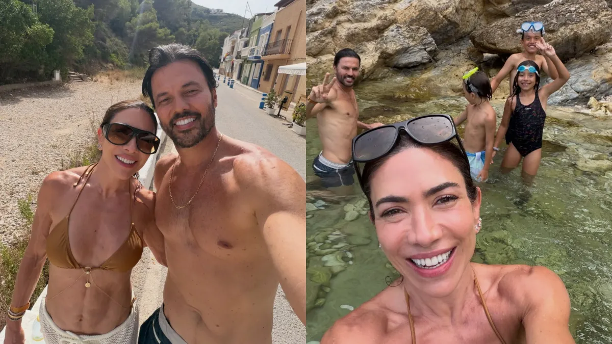 Patricia Abravanel curte férias em família: "Estamos mais unidos