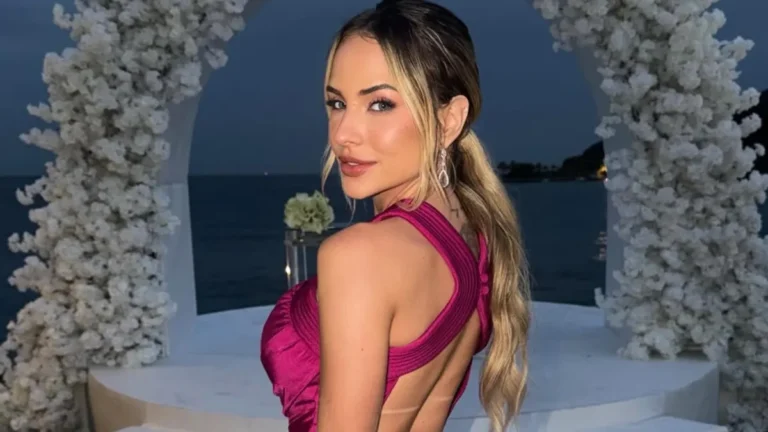 Gabi Martins exibe marquinha de bronzeado em casamento