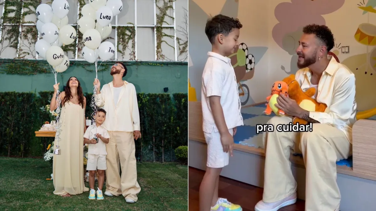 Filho de Fred Bruno reage ao saber que terá irmão: 'Depois de amanhã?