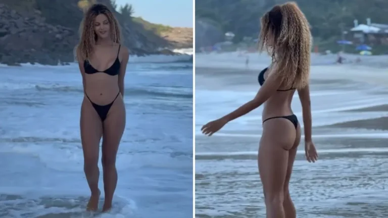 Gabriela Loran nega edição em vídeo de biquíni: 'Corpo é assim