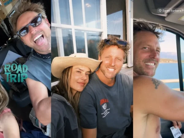 Alessandra Ambrósio curte road trip romântica na costa oeste dos EUA