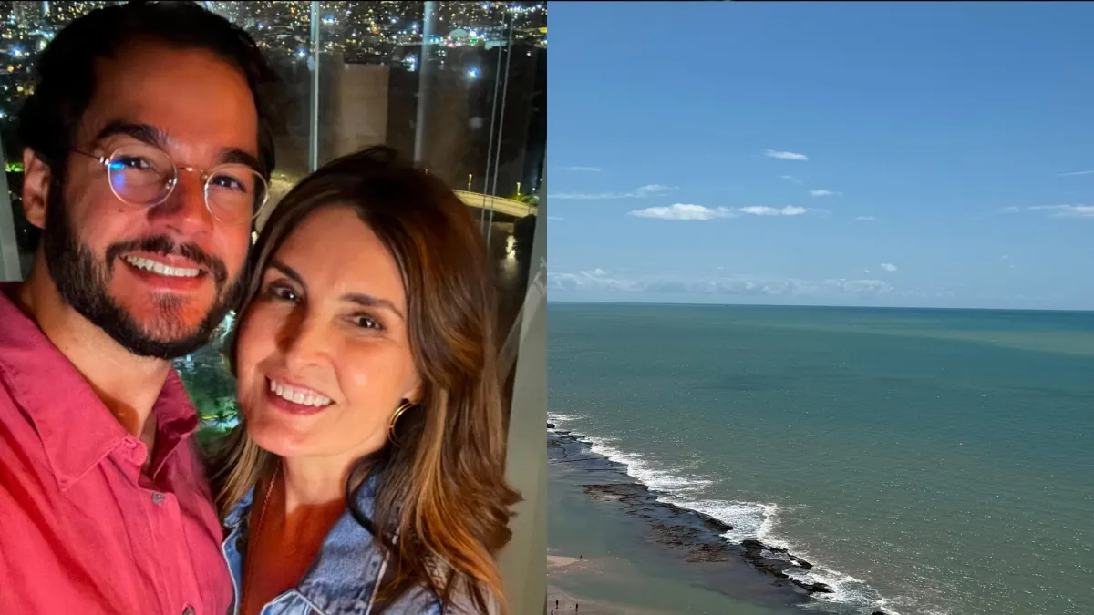Fátima Bernardes e Túlio Gadêlha: viagem romântica em Pernambuco