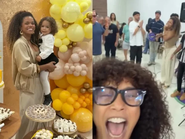 Jeniffer Nascimento celebra 33 anos com festão de pagode e Taís Araujo
