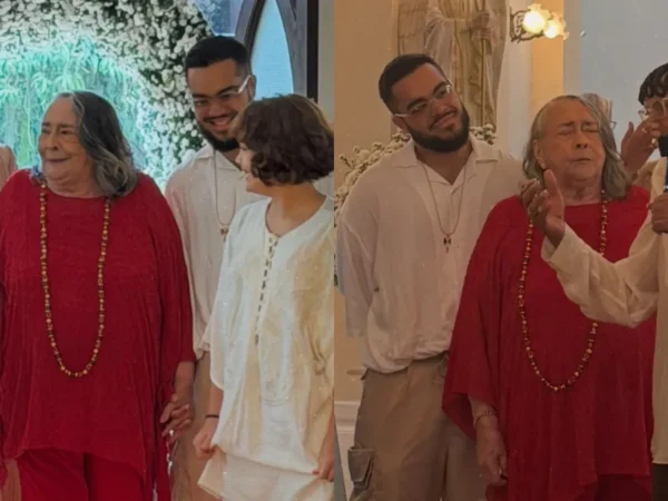 Sandra Gadelha celebra 80 anos com Gilberto Gil e família
