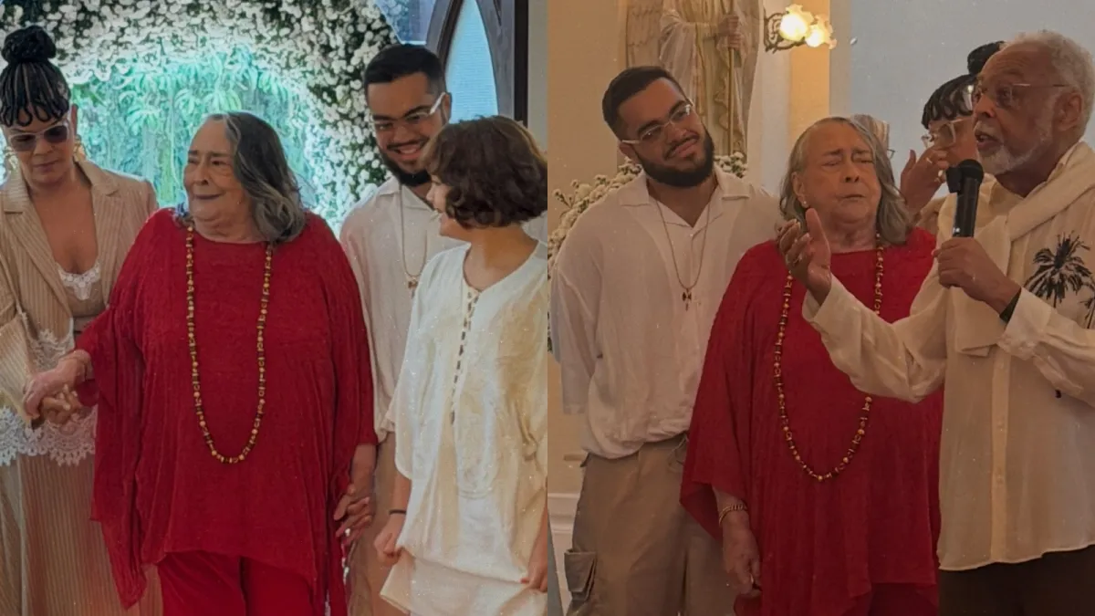 Sandra Gadelha celebra 80 anos com Gilberto Gil e família